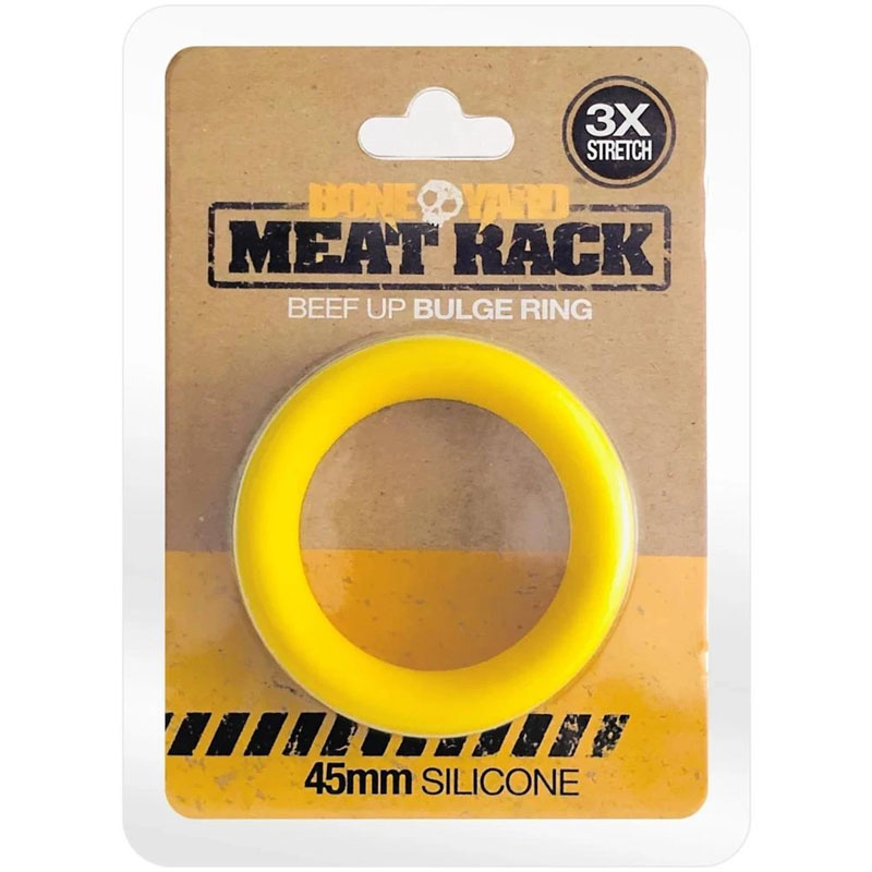 Boneyard Meat Rack Beef Up Bulge Ring - Yellow